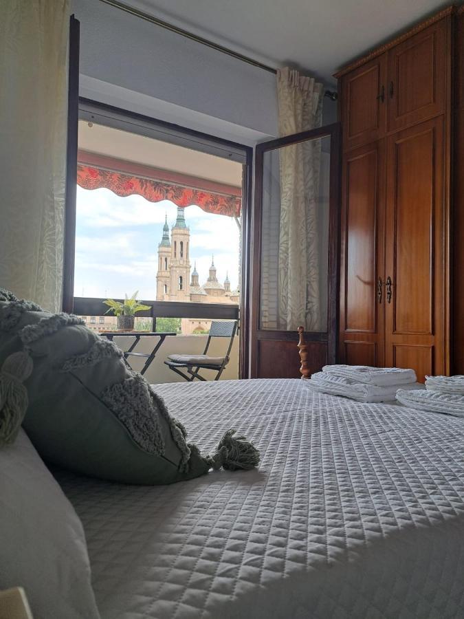 Apartamento Con Vistas Al Pilar Con Aparcamiento Privado Saragosse Extérieur photo